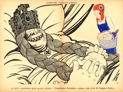 Temoin, Renklerde Hiciv by Paul Iribe