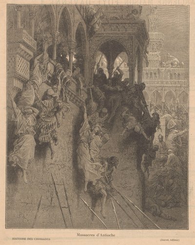 Val van Antiochië Antakya Katliamları (nesnedeki başlık) by Paul Jonnard