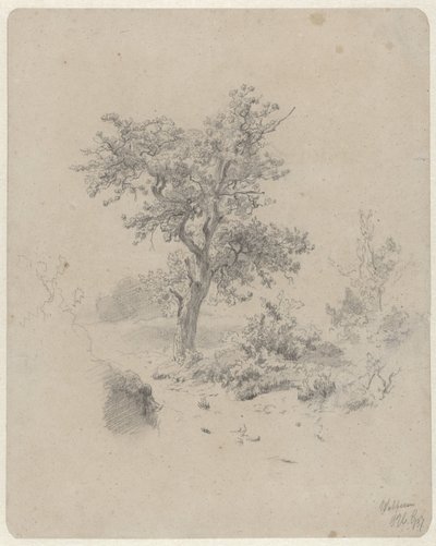 Meşe ile manzara by Paul Joseph Constantin Gabriel