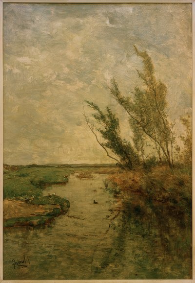 Polderlandschaft by Paul Joseph Constantin Gabriel