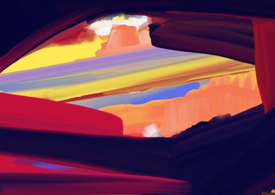 Baiame, 2022 (dijital sanat) by Paul Kempton