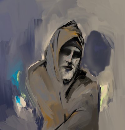 Prometheus, 2024 (dijital sanat) by Paul Kempton