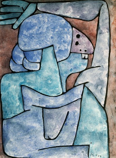 Bir Leydi-İftiracı by Paul Klee