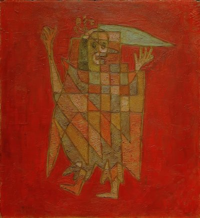 Alegorik heykelcik (solma) by Paul Klee