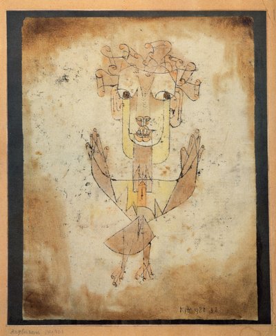Yeni Melek, 1920 by Paul Klee