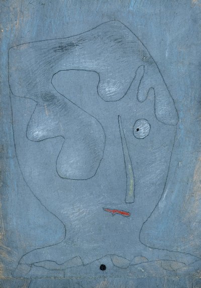 endişeli pusu by Paul Klee