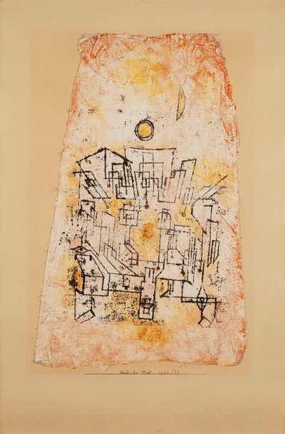 Arap Şehri; Arap şehri by Paul Klee