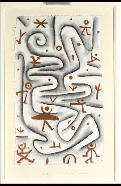 Yüksek Ruhlar Alanı; Gelande des Ubermutes by Paul Klee