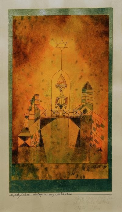 Arlequin köprüde by Paul Klee