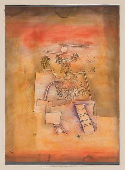 Ağaç kültürü. 1924 by Paul Klee