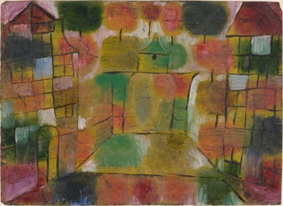 Ağaç ve Mimari -- Ritimler by Paul Klee