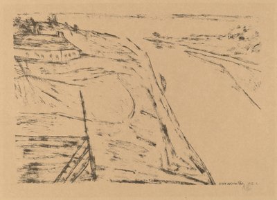 Nehirden Görünüm, 1912. by Paul Klee