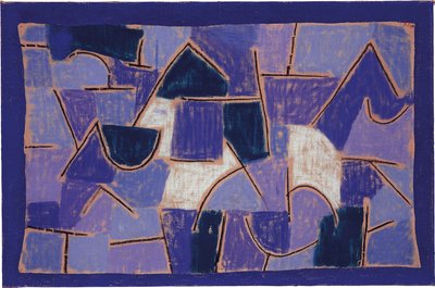 Mavi Gece, 1932. by Paul Klee
