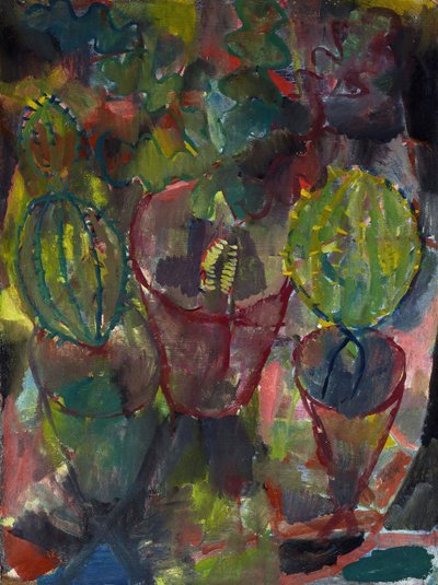 Kaktüsler, 1912. by Paul Klee