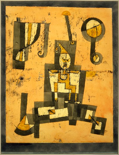 Tutsak Pierrot by Paul Klee