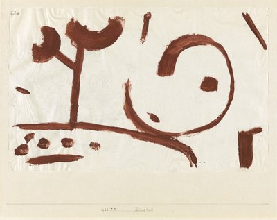 Çocukluk Bebekliği, 1938 by Paul Klee