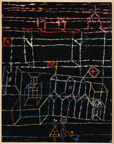 şehrin çocukları by Paul Klee