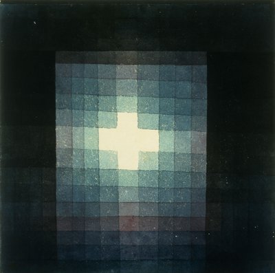 Hıristiyan mezar haçı by Paul Klee