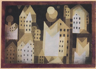 Soğuk Şehir by Paul Klee