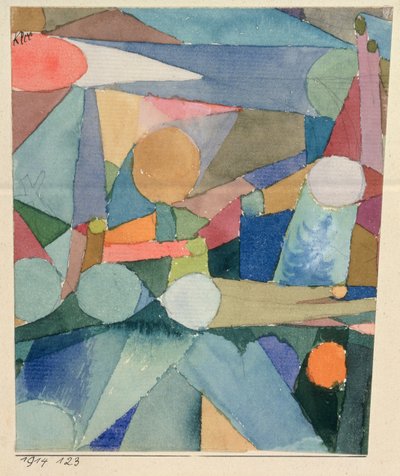 Renk Şekilleri by Paul Klee