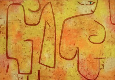 Bayan ve moda by Paul Klee