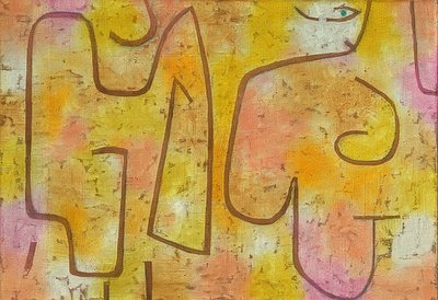 Bayan ve moda. 1938 by Paul Klee
