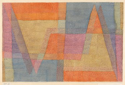 Işık ve keskinlik. 1935, 102 (P 2) by Paul Klee
