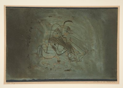 Alacakaranlıkta Çift by Paul Klee