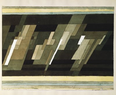 çapraz ortam by Paul Klee