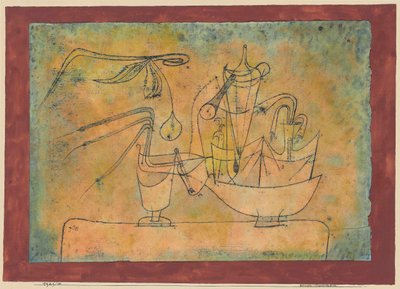 Armutların Damıtılması, 1921. by Paul Klee