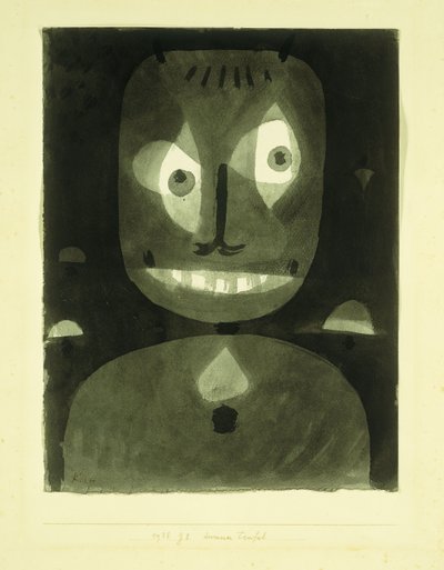 aptal şeytan by Paul Klee