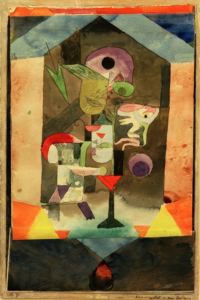 Bir gebeliğin hatıra resmi by Paul Klee