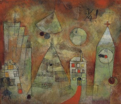Kader Saati On İkiye Kadar On İkiye Kadar Kader Saati, 1922. by Paul Klee