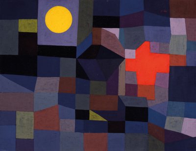 Dolunayda Ateş by Paul Klee
