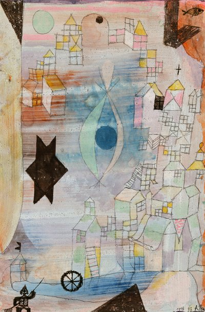 balık büyüsü by Paul Klee
