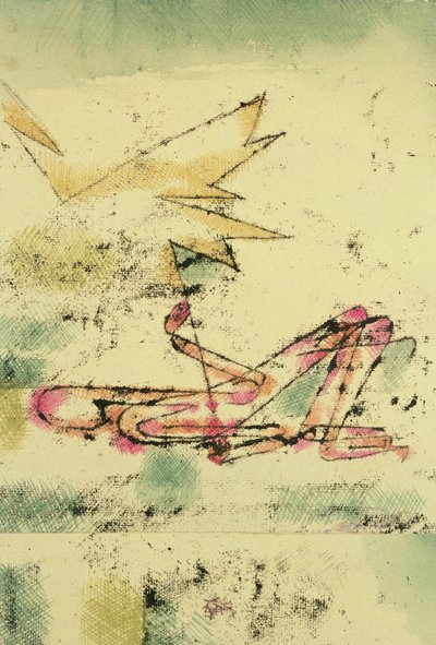 Şimşek çakması by Paul Klee