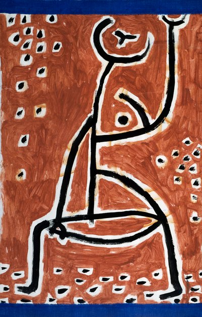 spordan bayan by Paul Klee