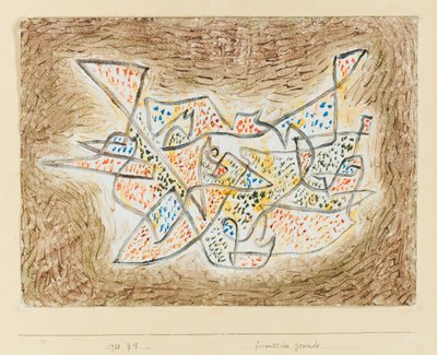 Dost Menderes, 1933. by Paul Klee