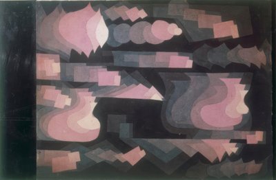 kırmızı füg by Paul Klee