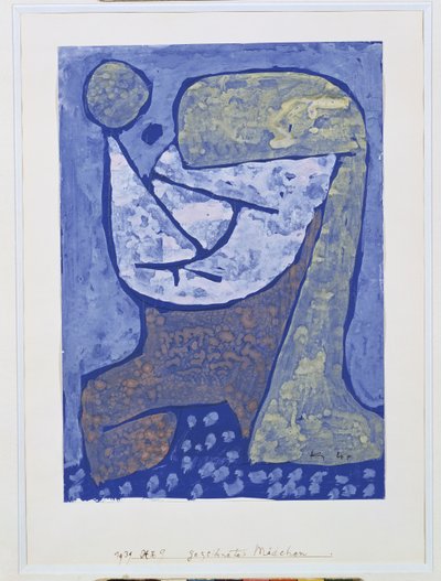 Zcidinete kız by Paul Klee