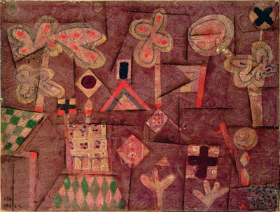 Zencefilli kurabiye resmi by Paul Klee