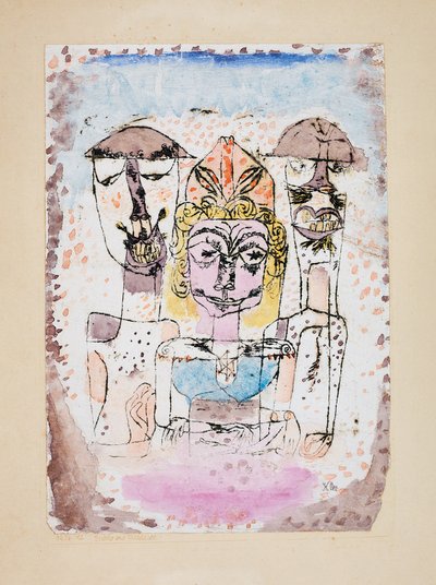 Yunan ve Barbarlar, 1920. by Paul Klee
