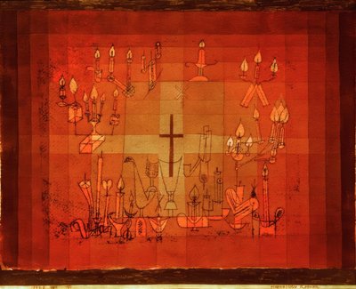 Haeusliches Ağıtı by Paul Klee
