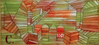 Salon C girişi R 2 by Paul Klee