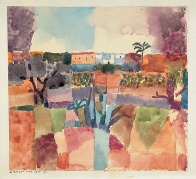 Hammamet, 1914. by Paul Klee