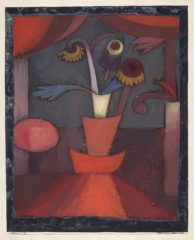 Sonbahar çiçeği. 1922 by Paul Klee