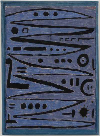 Kahramanca yay vuruşları. 1938 by Paul Klee