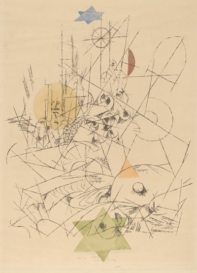 Umut ve Yıkım Yıkım ve Umut, 1916. by Paul Klee