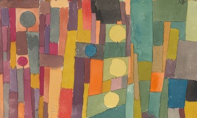 Kairouan tarzında, ılımlıya çevrildi. 1931 by Paul Klee