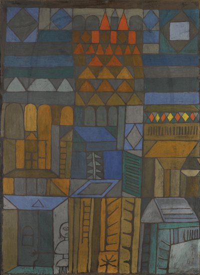 Yeni Başlayan Serinlik, 1937 by Paul Klee